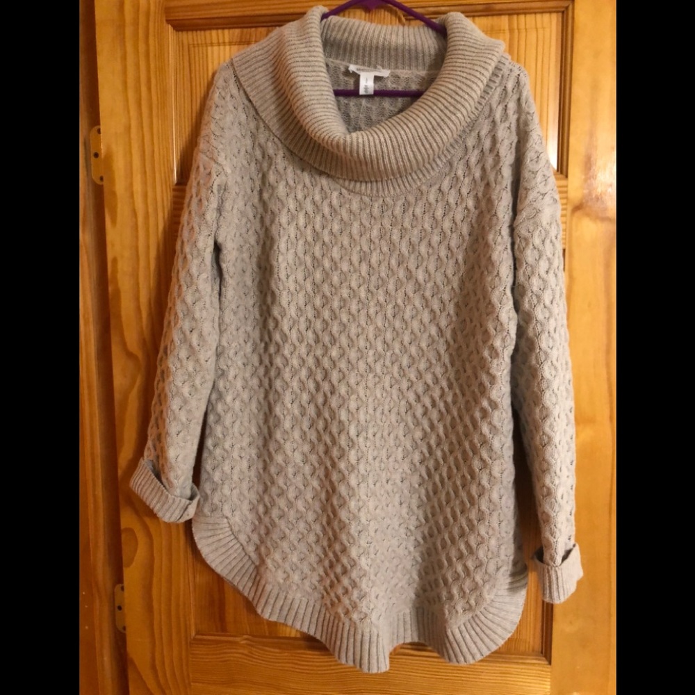 NWT Maternity Cowl Sweater Large